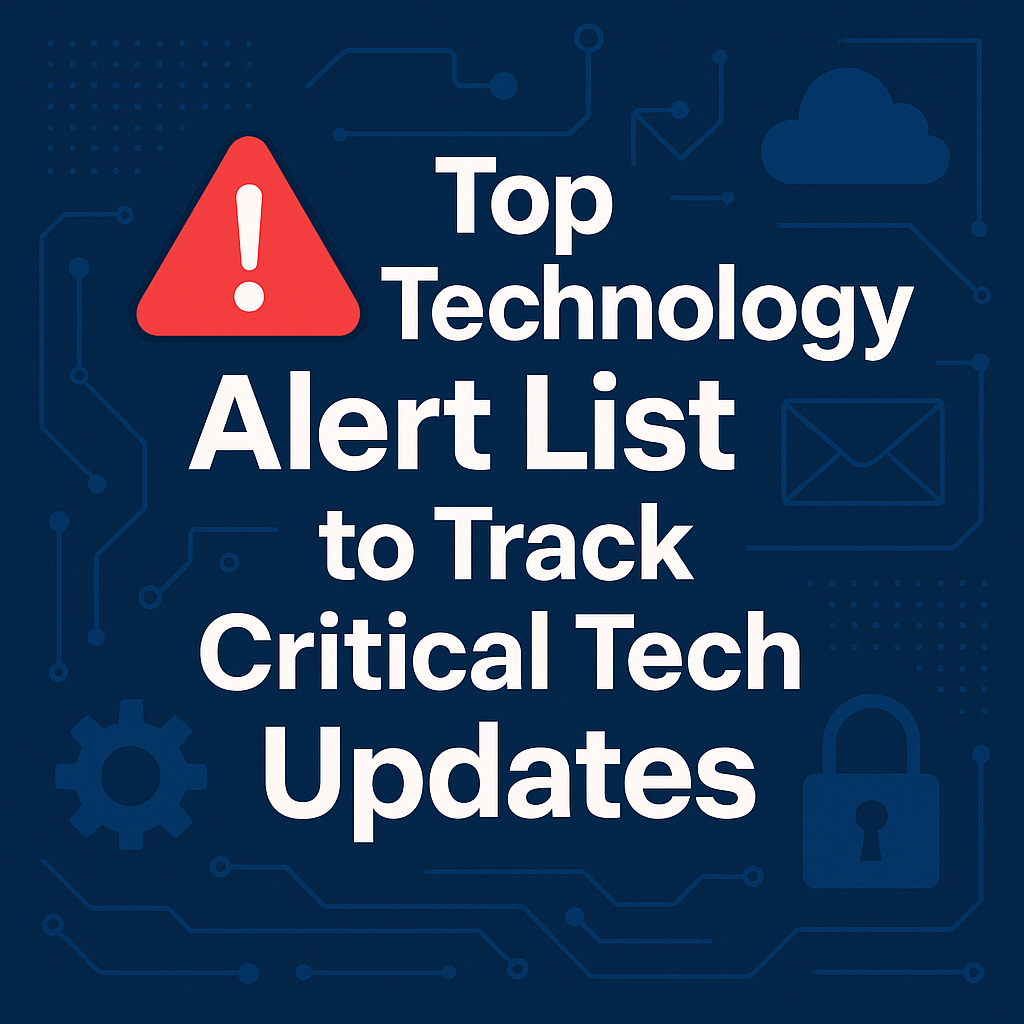 Technology Alert List