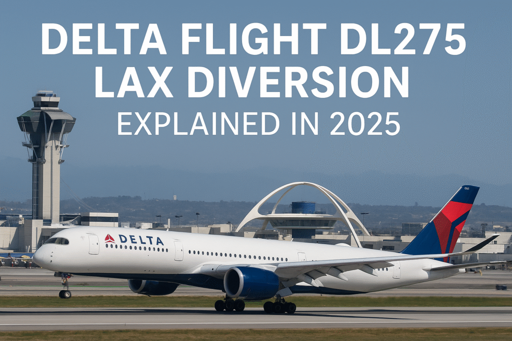 Delta Flight DL275 LAX Diversion