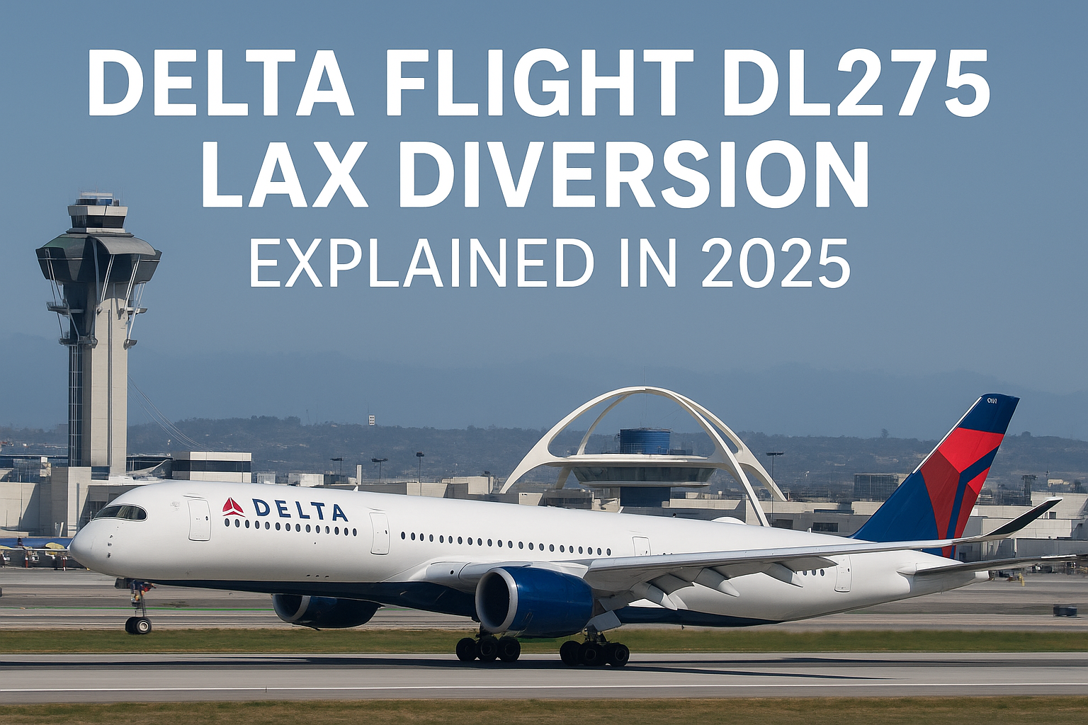 Delta Flight DL275 LAX Diversion