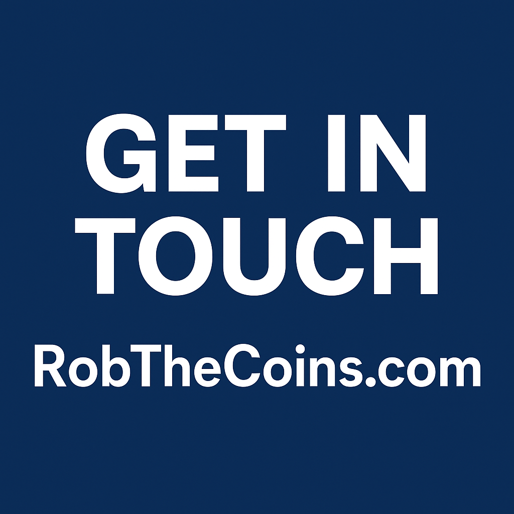 Get in Touch RobTheCoins.com