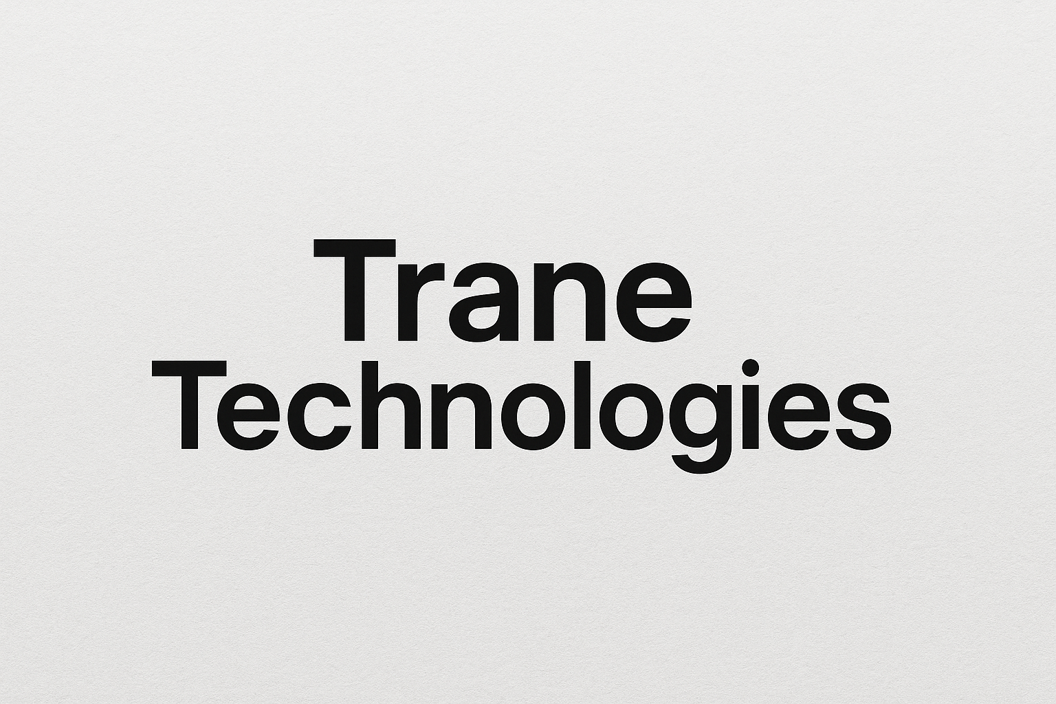 Trane Technologies