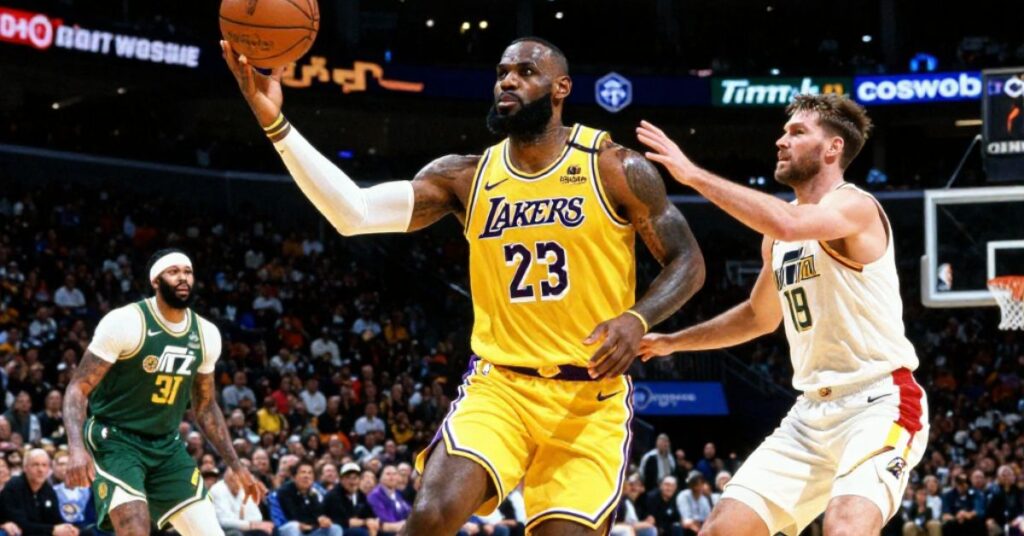 Lakers vs Utah Jazz Match