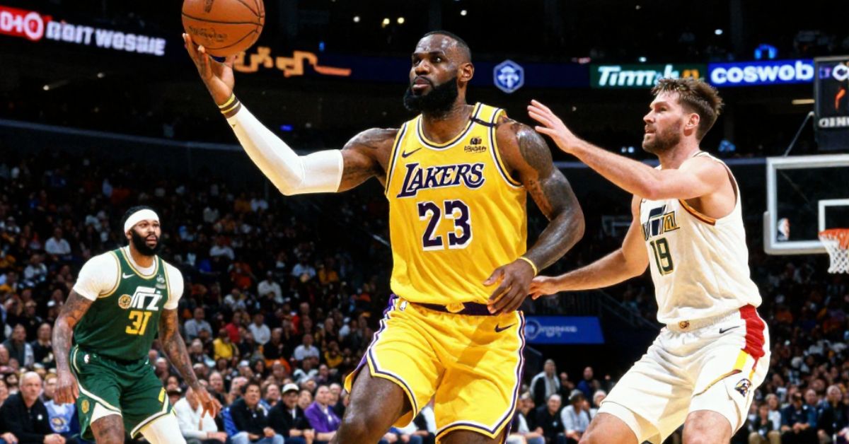 Lakers vs Utah Jazz Match